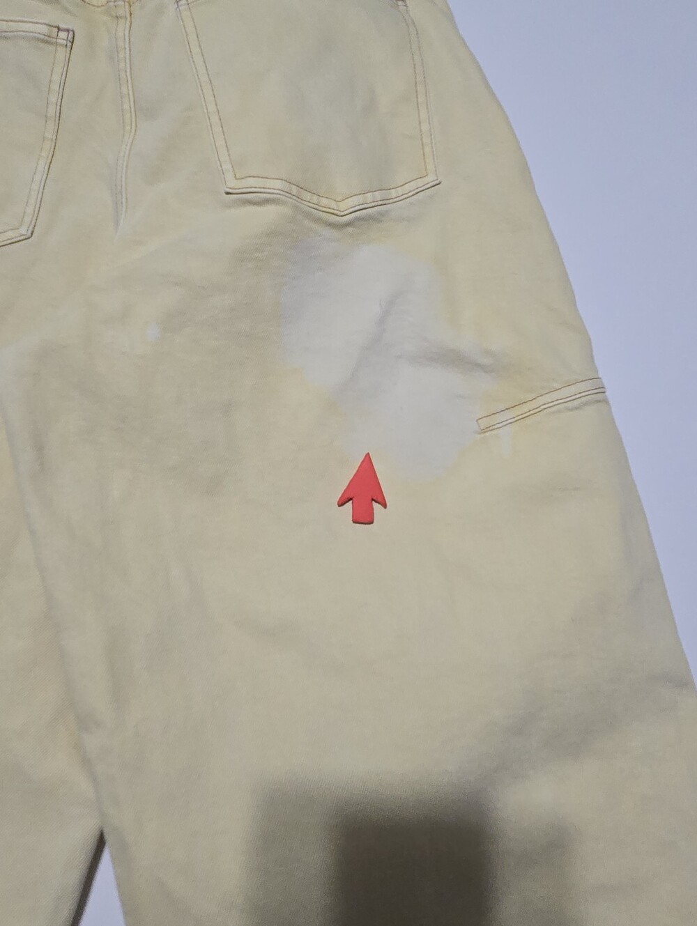 Tanya Taylor Yellow Ollie Jeans Size 6 - Picture 11 of 14
